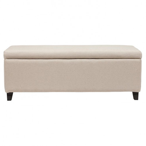 оттоманка dean upholstered storag бежевая в Уфе