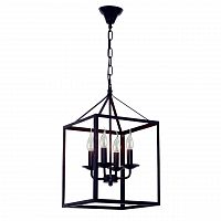 дизайнерская подвесная люстра spot light cage 9810404 черная в Уфе