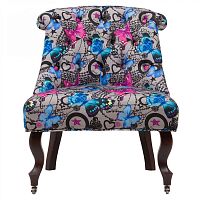 кресло мягкое amelie french country chair бабочки в Уфе