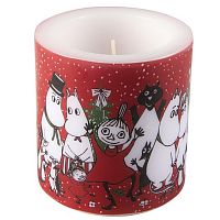 свеча большая moomin зимнее волшебство, 8 см в Уфе
