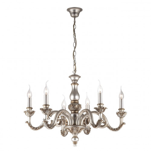подвесная люстра ideal lux giglio sp6 argento в Уфе