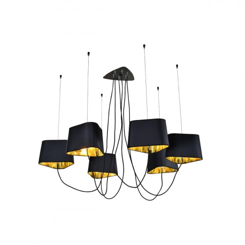 подвесная люстра loft it street loft1163-6bl в Уфе