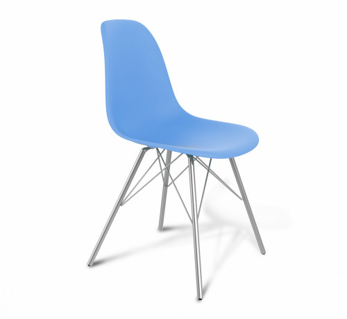 стул dsr голубой s37 (eames style) в Уфе