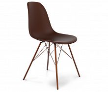 стул dsr коричневый s37 (eames style) в Уфе