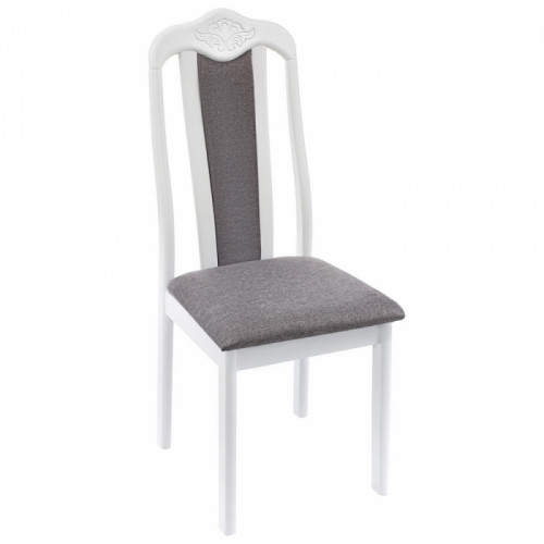 стул деревянный aron soft white / light grey в Уфе