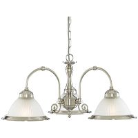 подвесная люстра arte lamp american diner a9366lm-3ss белая в Уфе