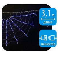 занавес светодиодный «радуга-1» 310см синий (ul-00001409) uld-e3104-288/dtk blue ip20 rainbow-1 в Уфе
