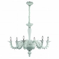 подвесная люстра ideal lux ca rezzonico sp6 bianco в Уфе