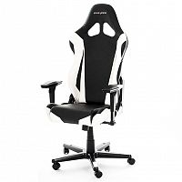 кресло геймерское dxracer racing черно-белое в Уфе