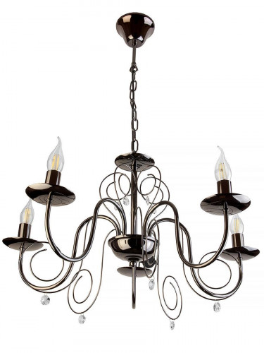 подвесная люстра toplight sylvia tl6040d-05bc в Уфе