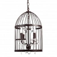 люстра vintage birdcage (51*34*54) коричневая в Уфе