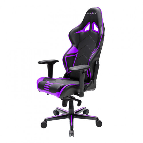 кресло геймерское dxracer racing черно-фиолетовое в Уфе