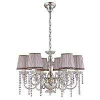 подвесная люстра crystal lux alegria sp6 silver-brown в Уфе