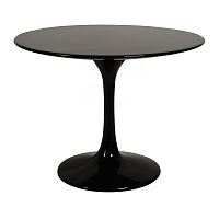 стол журнальный eero saarinen style tulip table черный в Уфе