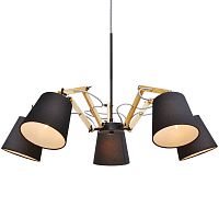 подвесная люстра arte lamp pinoccio a5700lm-5bk в Уфе