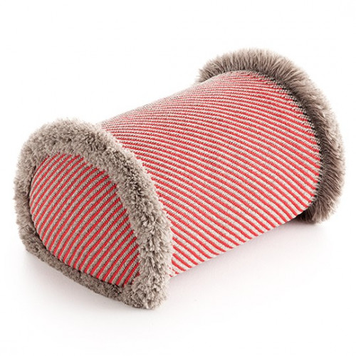 подушка большая-рол diagonal almond-red от gan в Уфе