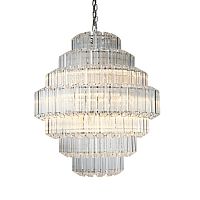 люстра vittoria 12 gold от delight collection прозрачная/золото в Уфе