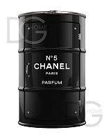 декоративная бочка-шкаф chanel №5 black l в Уфе