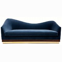 диван hughes sofa прямой синий в Уфе