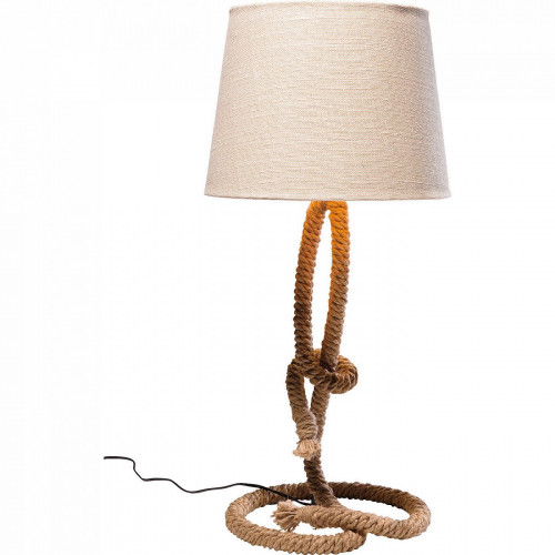 лампа настольная rope бежевая в Уфе