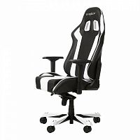 кресло геймерское dxracer king ks06 черно-белое в Уфе