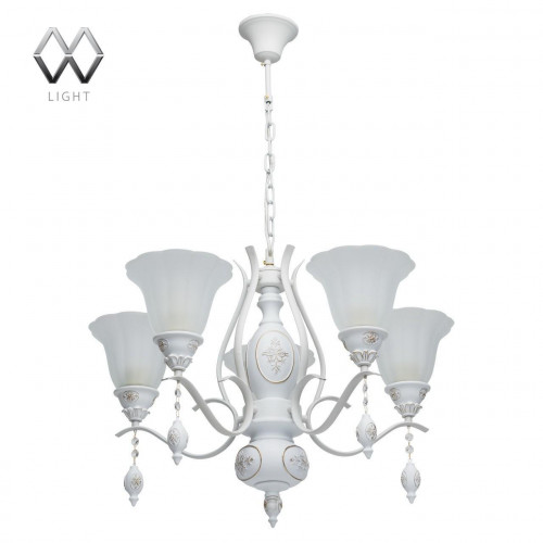 подвесная люстра mw-light версаче 639011505 белая в Уфе