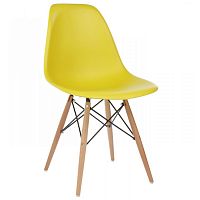 стул деревянный eames pc-015 yellow в Уфе