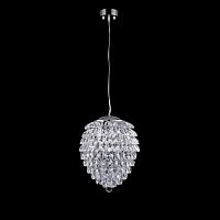 подвесной светильник crystal lux charme sp2+2 led chrome/transparent в Уфе