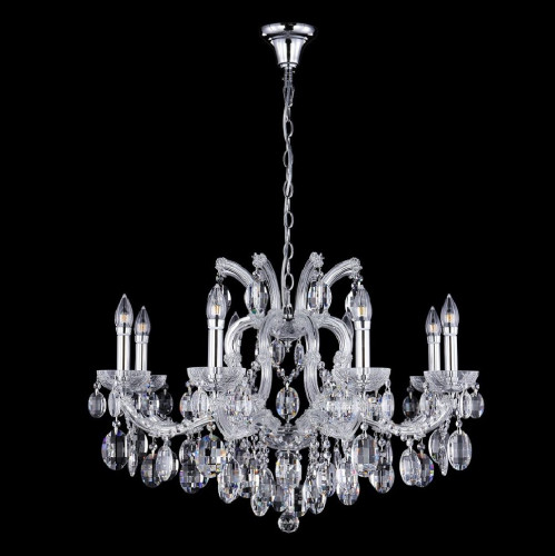 подвесная люстра crystal lux hollywood sp8 chrome в Уфе