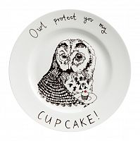 тарелка owl protect you my cup cake в Уфе