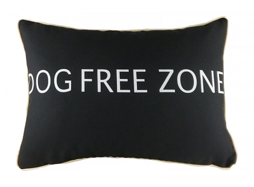 подушка с надписью dog free zone в Уфе