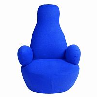 кресло bottle chair синее в Уфе