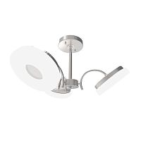 потолочная светодиодная люстра idlamp frittelle 107/3pf-ledwhitechrome в Уфе