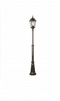 садово-парковый светильник arte lamp genova a1207pa-1bn в Уфе