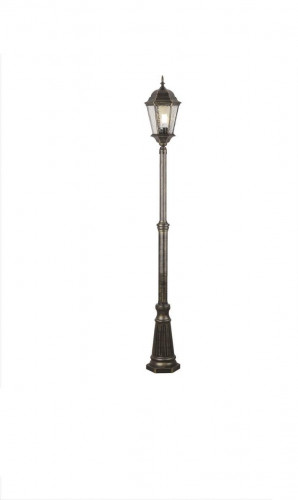 садово-парковый светильник arte lamp genova a1207pa-1bn в Уфе