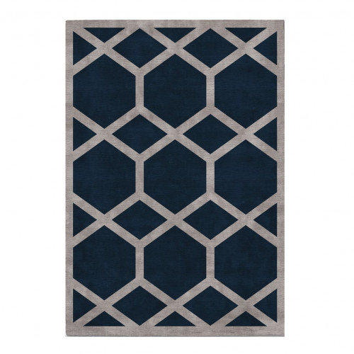 ковер ahston blue 200x290 синий в Уфе