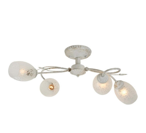 потолочная люстра idlamp julia 874/4pf-whitepatina в Уфе