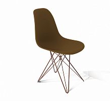 стул dsr коричневый s50 (eames style) в Уфе