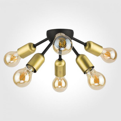 потолочная люстра tk lighting 1467 estrella black в Уфе