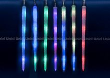 занавес светодиодный уличный «сосульки» 300см (11126) uld-e3005-210/dtk rgb ip44 frosted icicle в Уфе