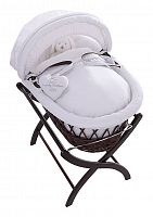 колыбель-переноска premium moses basket темная, белое белье в Уфе