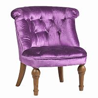 кресло sophie tufted slipper chair лиловое в Уфе