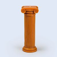 свеча высокая оранжевая hestia column в Уфе
