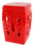 керамический столик-табурет oriental stool red в Уфе