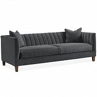 диван penelope sofa прямой серый в Уфе