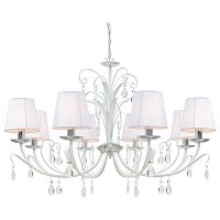 подвесная люстра arte lamp romana snow a1743lm-8wh в Уфе