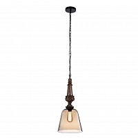 подвесной светильник crystal lux deco sp1 a amber в Уфе