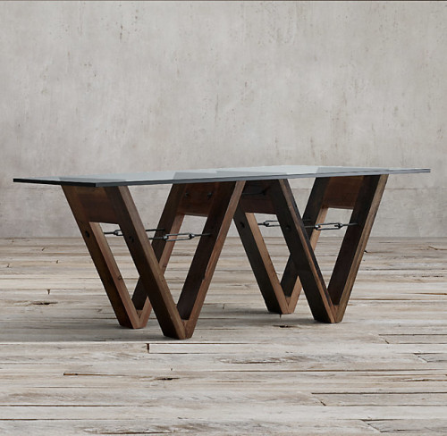 стол wood and glass 182 коричневый в Уфе
