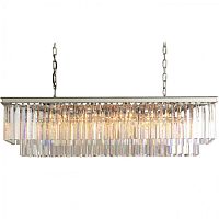 люстра odeon l80 silver&glass серая, прозрачная в Уфе