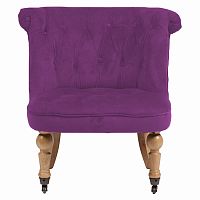 кресло amelie french country chair фиолетовое в Уфе